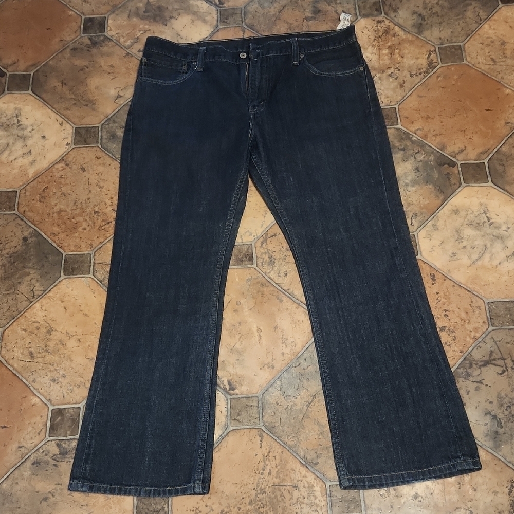 LEVI'S 527  Men's Deep Indigo Bootcut Jeans Size 38X30